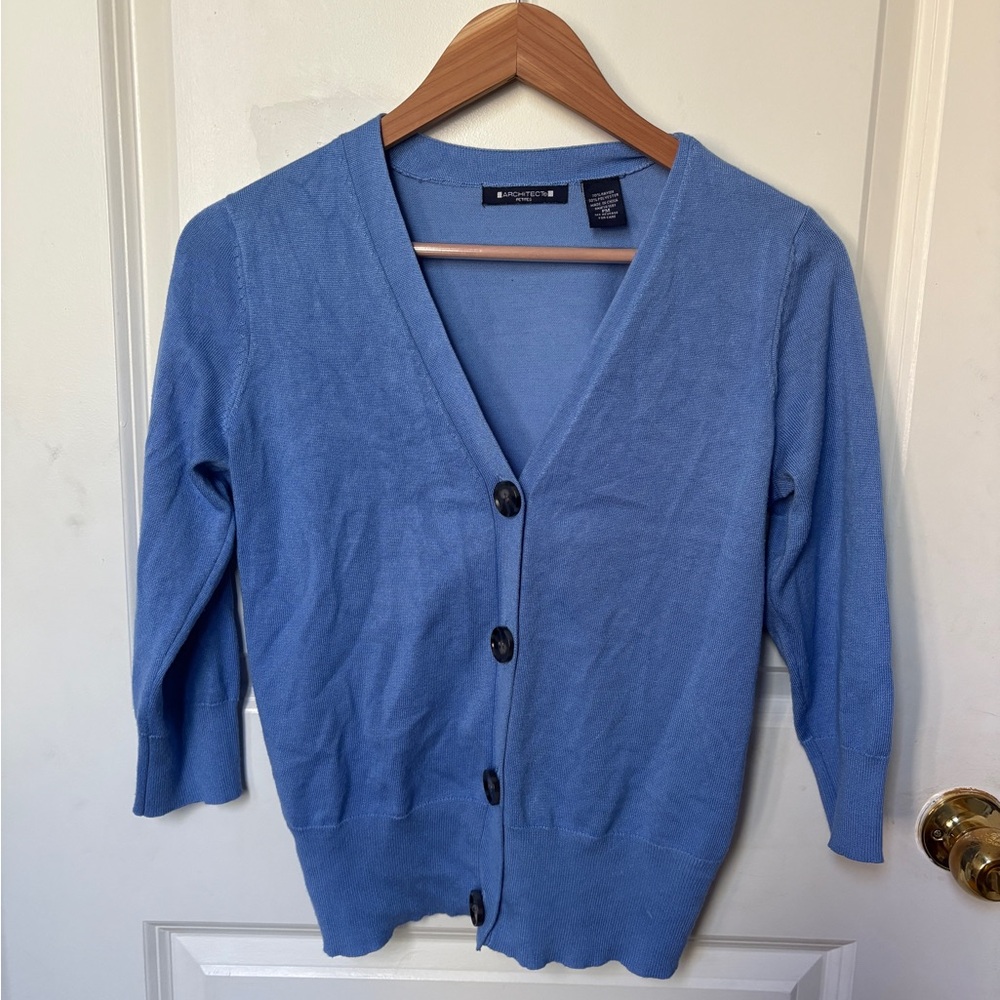 Architect Petites Baby Blue Cardigan